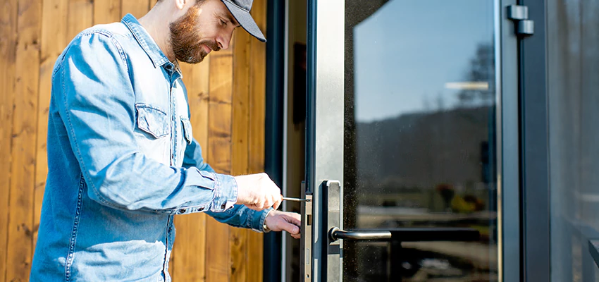 Frameless Glass Storefront Door Locks Replacement in San Luis Obispo, CA